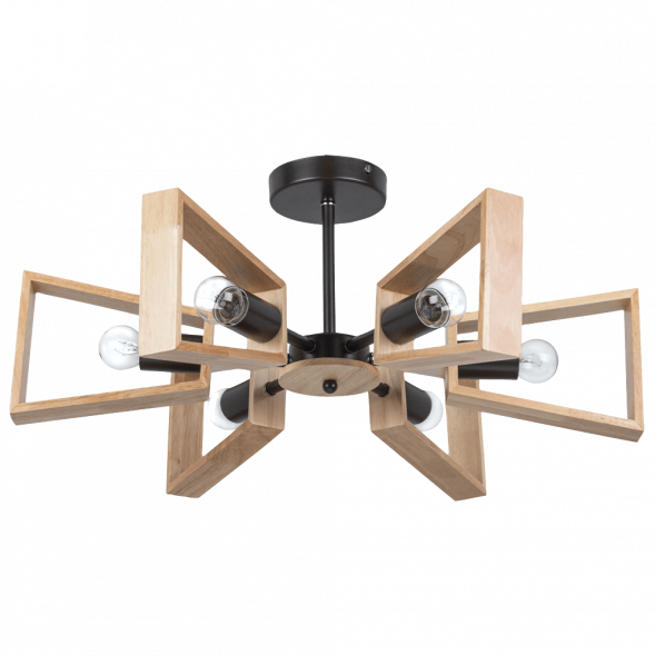 Потолочная люстра Arte Lamp Brussels A8030PL-6BK