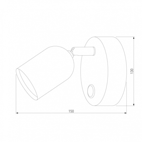 Спот TK Lighting 3278 Top Graphite