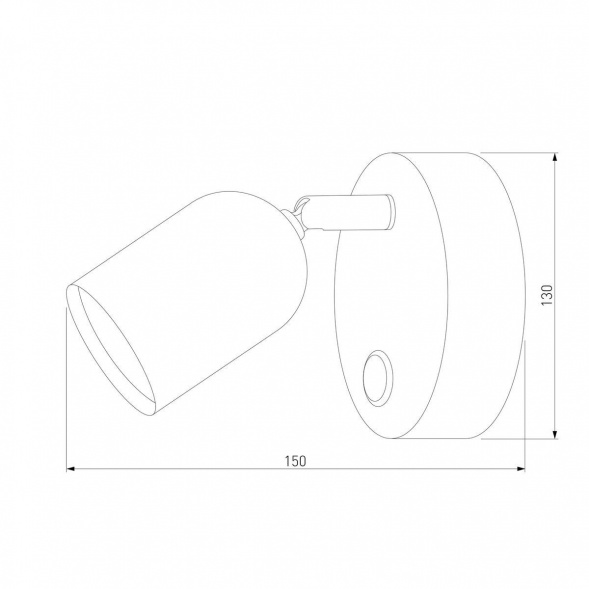 Спот TK Lighting 3278 Top Graphite