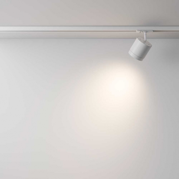 Трековый светильник Maytoni Technical Single phase track system Unity Polar TR088-1-GX53-W