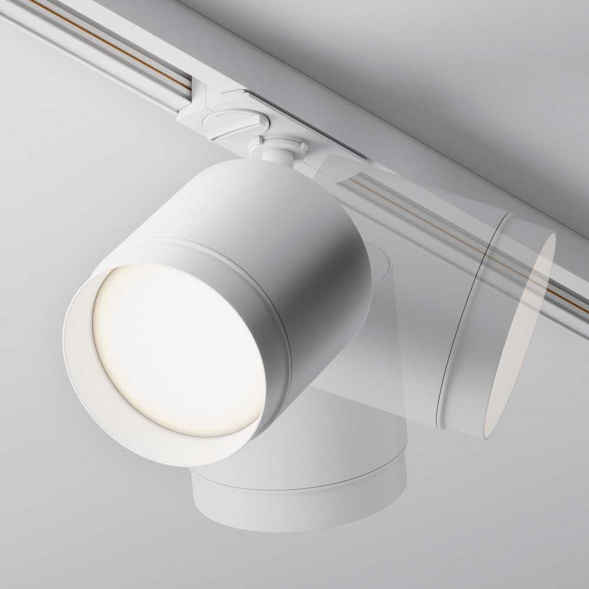 Трековый светильник Maytoni Technical Single phase track system Unity Polar TR088-1-GX53-W