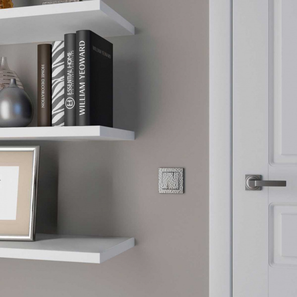 Набор клавиш Werkel Hammer для выключателя трехклавишного серебряный W1239006 4690389162671