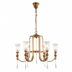 Подвесная люстра Lumina Deco Rionella LDP 8041-6 S.GD