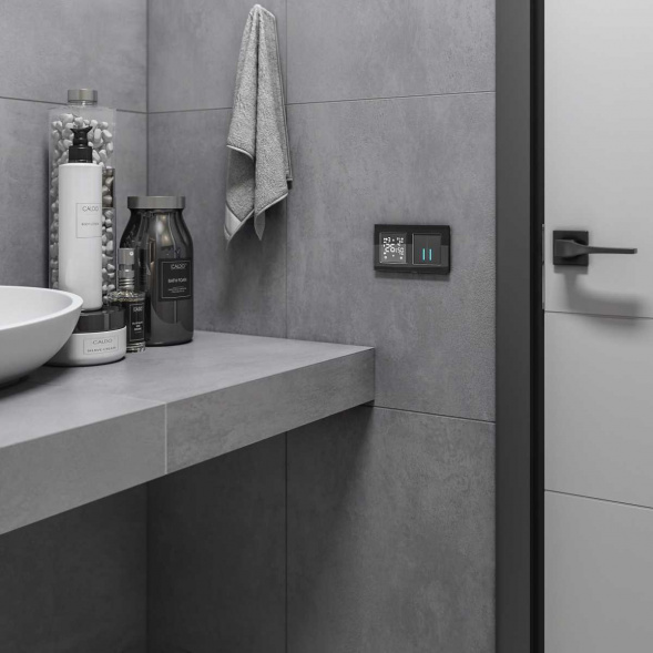 Рамка на 2 поста Werkel Favorit черный W0021108 4690389159589