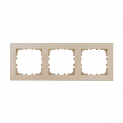 Рамка 3-постовая LK Studio (шампань) LK80 FLAT, 844306-1