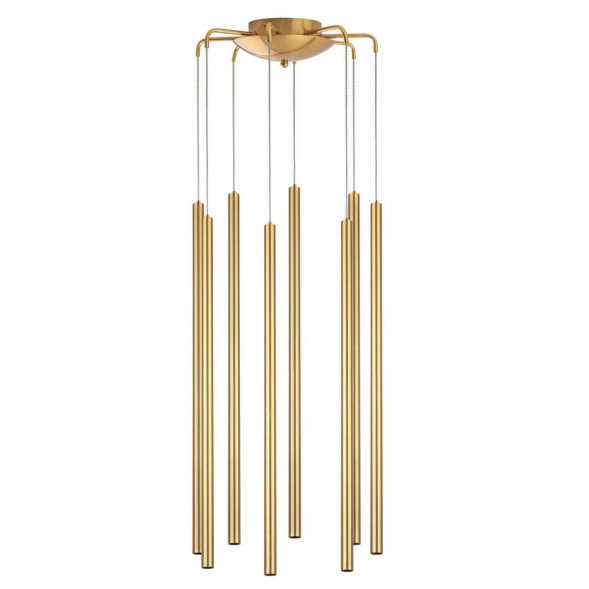 L8T747343 Люстра TUBO LED 40W 2560LM 25G ЗОЛОТО 4000K