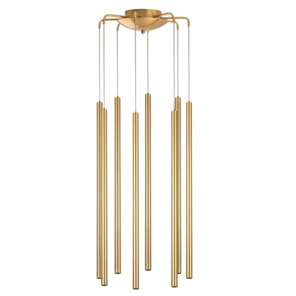 L8T747343 Люстра TUBO LED 40W 2560LM 25G ЗОЛОТО 4000K