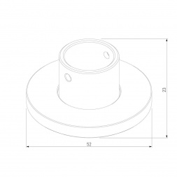 Крепление напольно-потолочное Elektrostandard Mini Magnetic 85203/00 a067291
