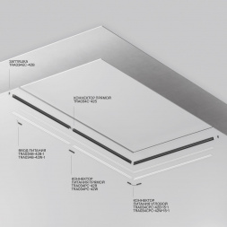 Шинопровод встраиваемый Maytoni Exility TRX034LS-222B