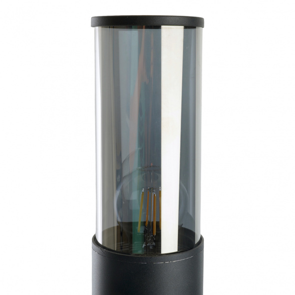 Светильник садово-парковый Feron DH1305, столб,  E27 230V, черный 51333