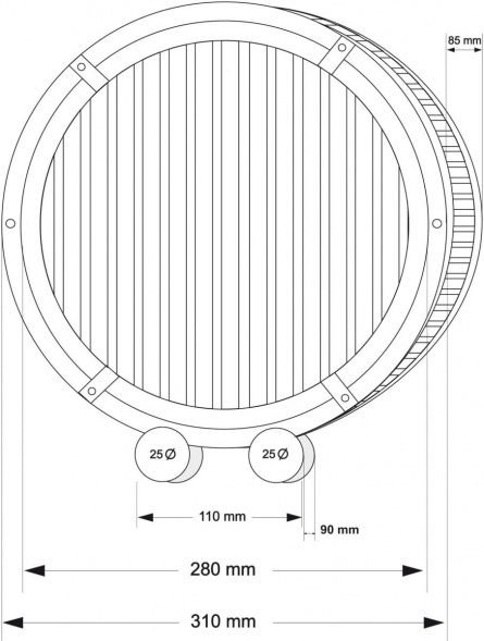 Настольный светильник KUTEK LAURIA LAU-LG-2(ZM)