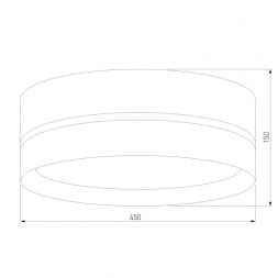Потолочный светильник TK Lighting 6690 Paglia