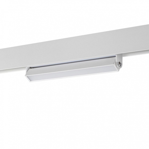 Трековый однофазный светодиодный светильник Novotech Shino Flum 358538