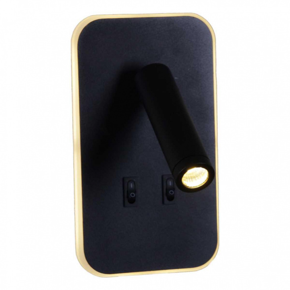 Настенный светильник Reluce 86204-9.2-001KT LED12W BK