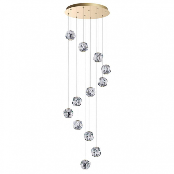 Каскадная светодиодная люстра Odeon Light L-Vision Jemstone 5085/60L