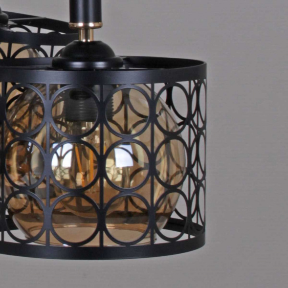 Потолочный светильник Reluce 04001-0.9-01 BK