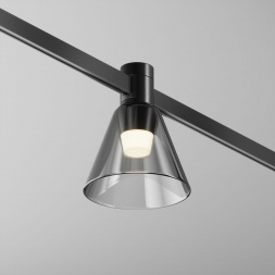 Трековый светодиодный светильник Maytoni Technical Flarity Bianca TR147-1-3W3K-B