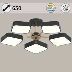 Светильник потолочный Reluce 03360-0.3-05 BK+FGD