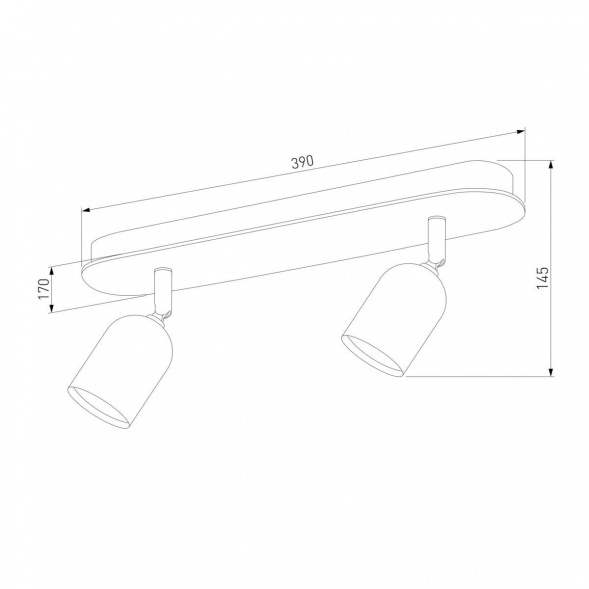 Спот TK Lighting 3291 Top Wood