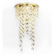 Встраиваемый светильник Ambrella light Crystal K2071 G/CL
