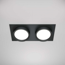 Встраиваемый светильник Maytoni Technical Hoop DL086-02-GX53-SQ-B