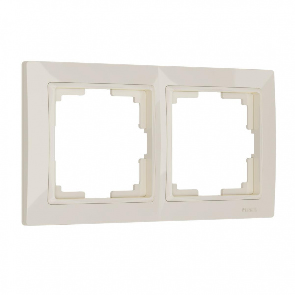 Рамка на 2 поста Werkel Snabb basic слоновая кость W0022003 4690389161360