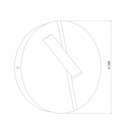 Светодиодный спот Elektrostandard Drom LED 40105/LED белый/хром a055361