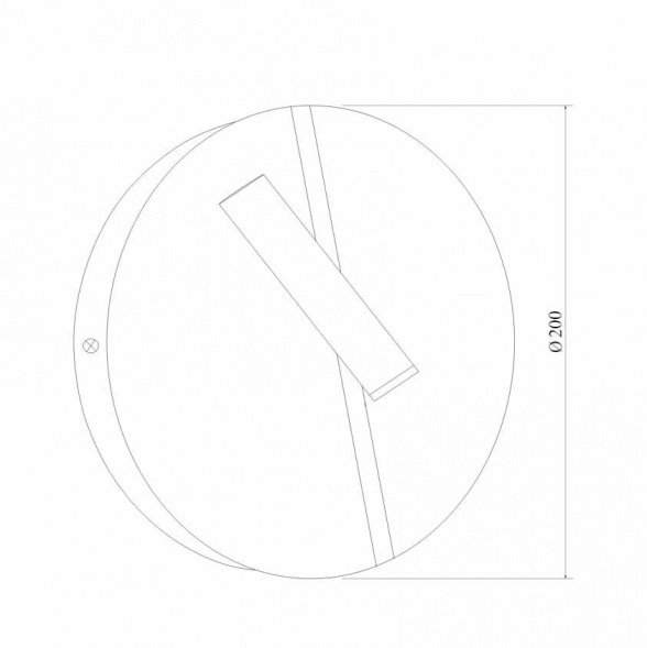 Светодиодный спот Elektrostandard Drom LED 40105/LED белый/хром a055361