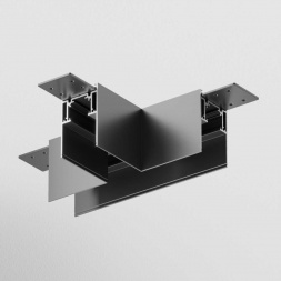 Коннектор T-образный накладной Maytoni Technical Gravity TRA010CT-41B