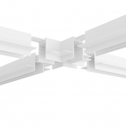 Коннектор X-образный Denkirs Smart Hide TR2114-WH