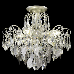 Потолочная люстра Crystal Lux Esmiralda PL4 Silver