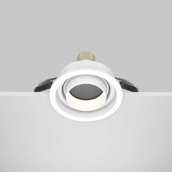 Встраиваемый светильник Maytoni Technical DL113-GU10-01-RD-W