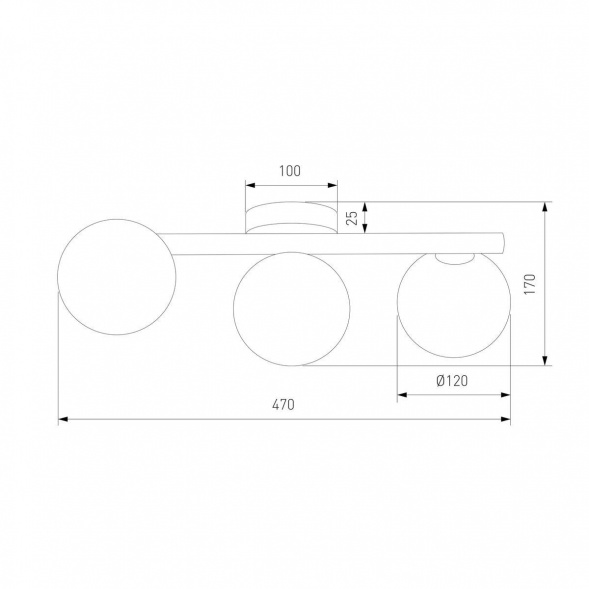 Потолочная люстра TK Lighting 5418 Estera