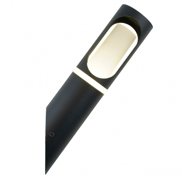 Светильник садово-парковый Feron DH1121, 15W, на стену вверх, GU10 230V, черный 51234