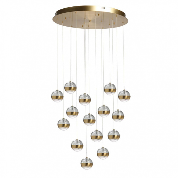 Подвесная светодиодная люстра De Markt Капелия 730010915