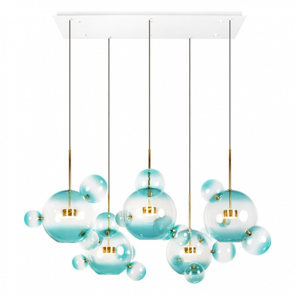 Подвесной светодиодный светильник Loft IT Bolle 2027-S5 Blue