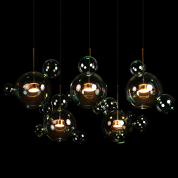 Подвесной светодиодный светильник Loft IT Bolle 2027-S5 Blue