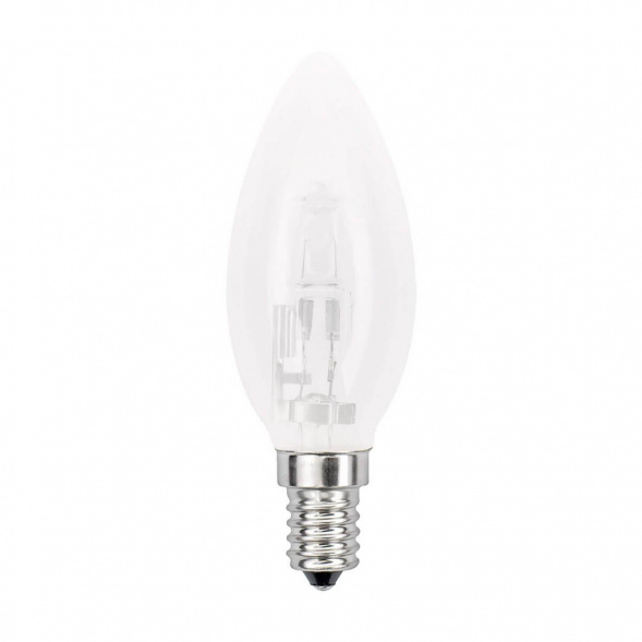 Лампа галогенная Uniel E14 42W матовая HCL-42/FR/E14 candle 01088
