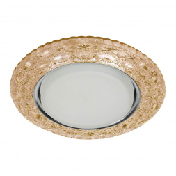 Встраиваемый светильник ЭРА LED с подсветкой DK LD24 CHP/WH Б0029632