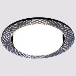 Встраиваемый светильник Ambrella light GX53 Classic G818 BK