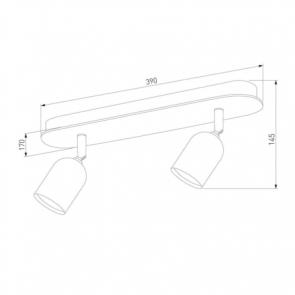 Спот TK Lighting 3295 Top Wood