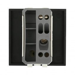 Выключатель LK Studio 1-кл.(схема 1) 16 A, 250 B (черный бархат) LK45 850708-1