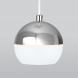 Подвесной светодиодный светильник Elektrostandard DLS023 9W 4200K белый/хром a047803