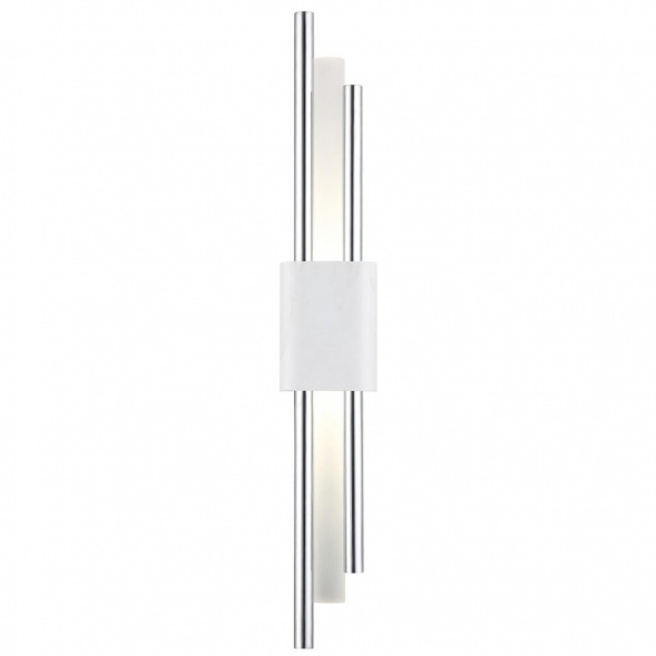 Настенный светодиодный светильник Crystal Lux CARTA AP6W LED WHITE/CHROME