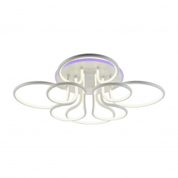 Потолочная светодиодная люстра Profit Light 6005/4+4A WHT