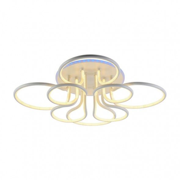 Потолочная светодиодная люстра Profit Light 6005/4+4A WHT