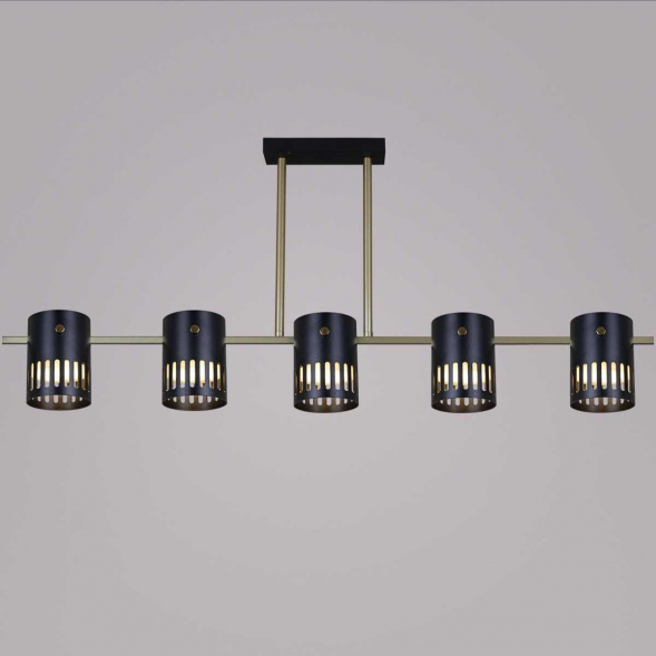 Люстра Reluce 06675-0.3-05 GD+BK GX53