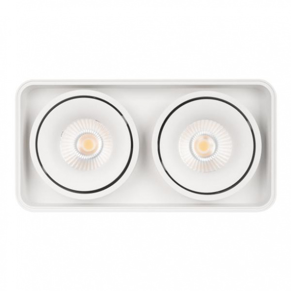 Потолочный светодиодный светильник Arlight SP-Cubus-S195x100-2x8W Warm3000 036058