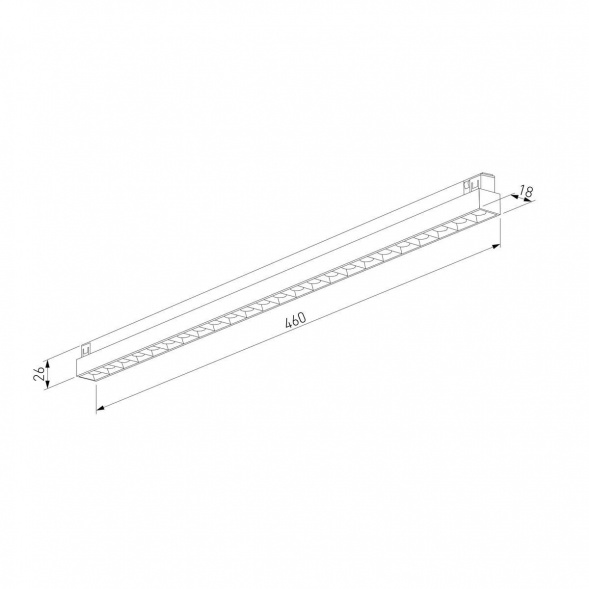 Трековый светодиодный светильник Elektrostandard Titan Line 85529/01 a069714