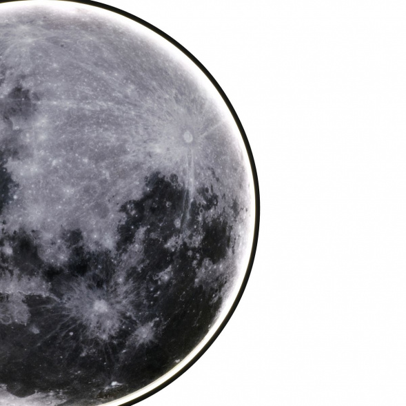 Настенно потолочный светодиодный светильник Escada Planet 605/S LED Moon